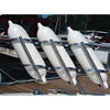 Stainless Steel Boat Fender Racks by Taylor Made