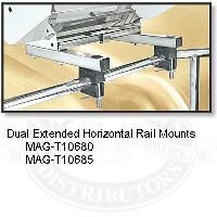 Magma Extended Dual Round Rail Mounts