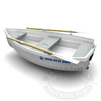 Walker Bay rigid dinghies are small boats available in 8 and 10 foot lengths