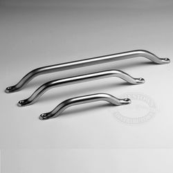 Exterior Mount Stainless Steel Handrails, formed end stainless steel handrails