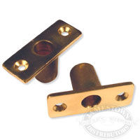 Bronze Top Mount Oarlock Sockets
