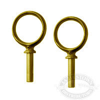 Bronze Round Horn Oarlocks