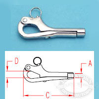 Suncor 316 SS Pelican Hook