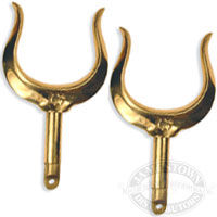 Thetford Ribbed Horn Oarlocks