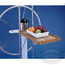 Edson Teak Fold Down Luncheon Table