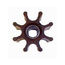 8 Blade Flexible Impellers for marine engine water pumps and boat bilge pumps