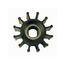 12 Blade Flexible Impellers by Jabsco are suitable for boat bilge pumps and marine engine water pumps