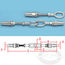 Suncor 316 SS Quick Attach Gate Eye Swage Fitting