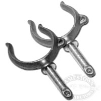 Buck Algonquin Cast Iron Horn Oarlocks