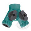 Gilmour Double Hose Shut-Off Y Connector