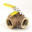 Conbraco Bronze Three-Way Diverter Valve