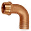 Perko Bronze 90 Degree Pipe to Hose Adapter