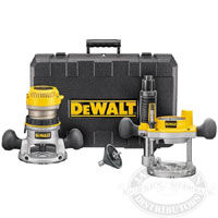 Dewalt DW616PK 1-3/4 HP Fixed Base / Plunge Router Combo