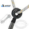 Antal Low Friction Rings with Dyneema Loops