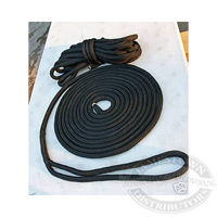 Samson Premium Black Double Braided Nylon Dock Line