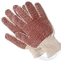 terry nitrile block coating gloves