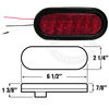 Anderson Piranha LED Oval Stop, Turn & Tail Light