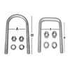 Hot Dipped Galvanized U-Bolts
