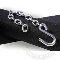 Tie Down boat trailer bow safety chain