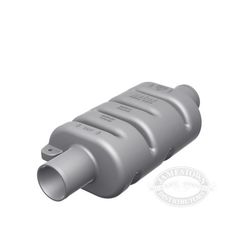 marine engine wet exhaust mufflers