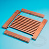Teak Louvered Door Top / Bottom Stile