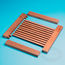 Teak Louvered Door Top / Bottom Stile