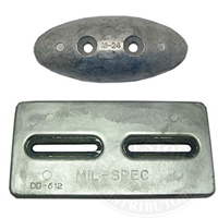 Camp Hull-Mount Zinc Plates