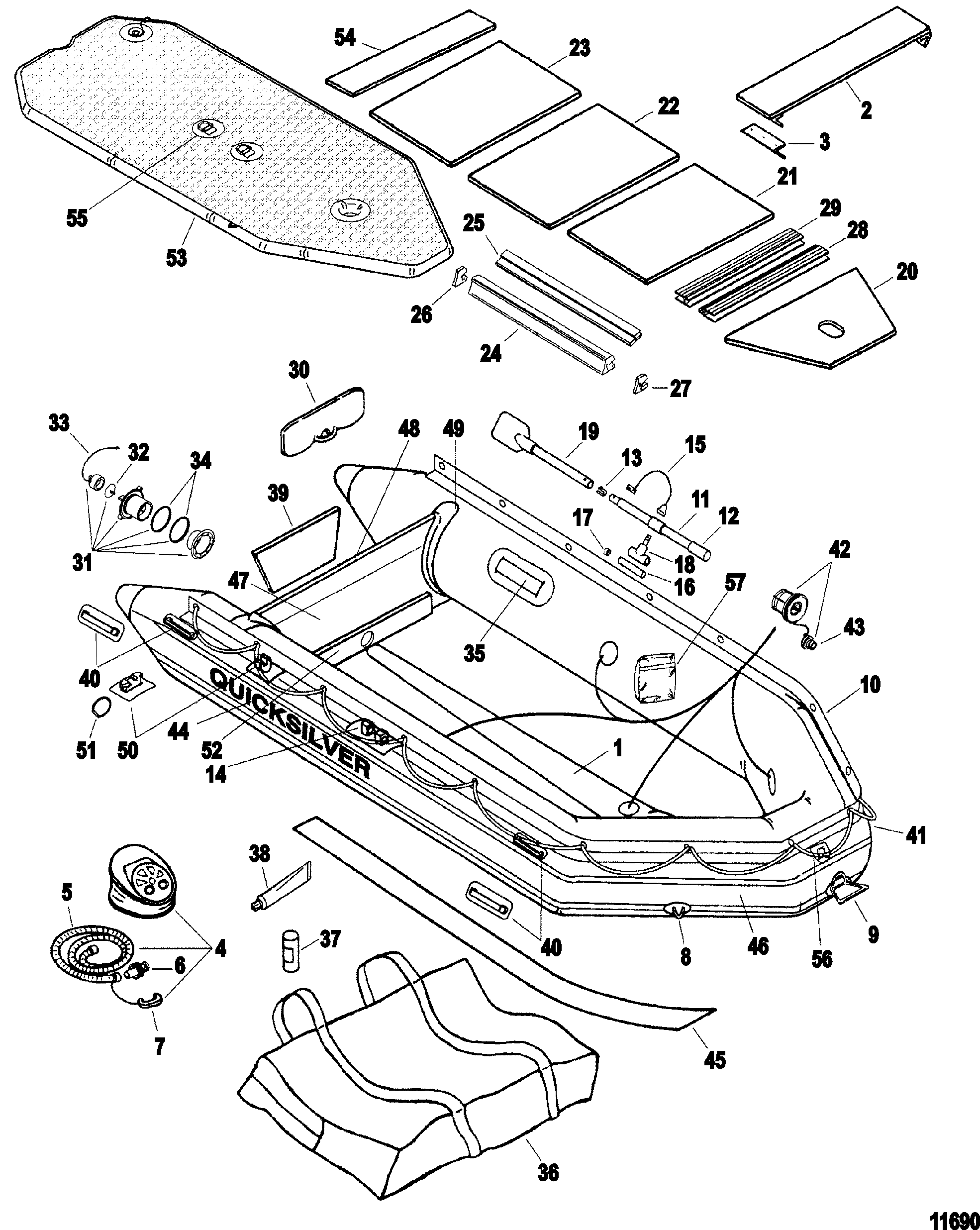 quicksilver inflatables 250lx model for inflatable boat