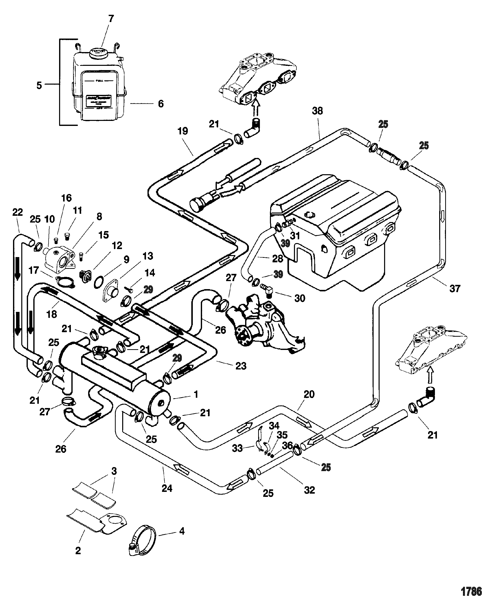 Mercruiser 4 3 Engine Diagram - Wiring Diagram Schema