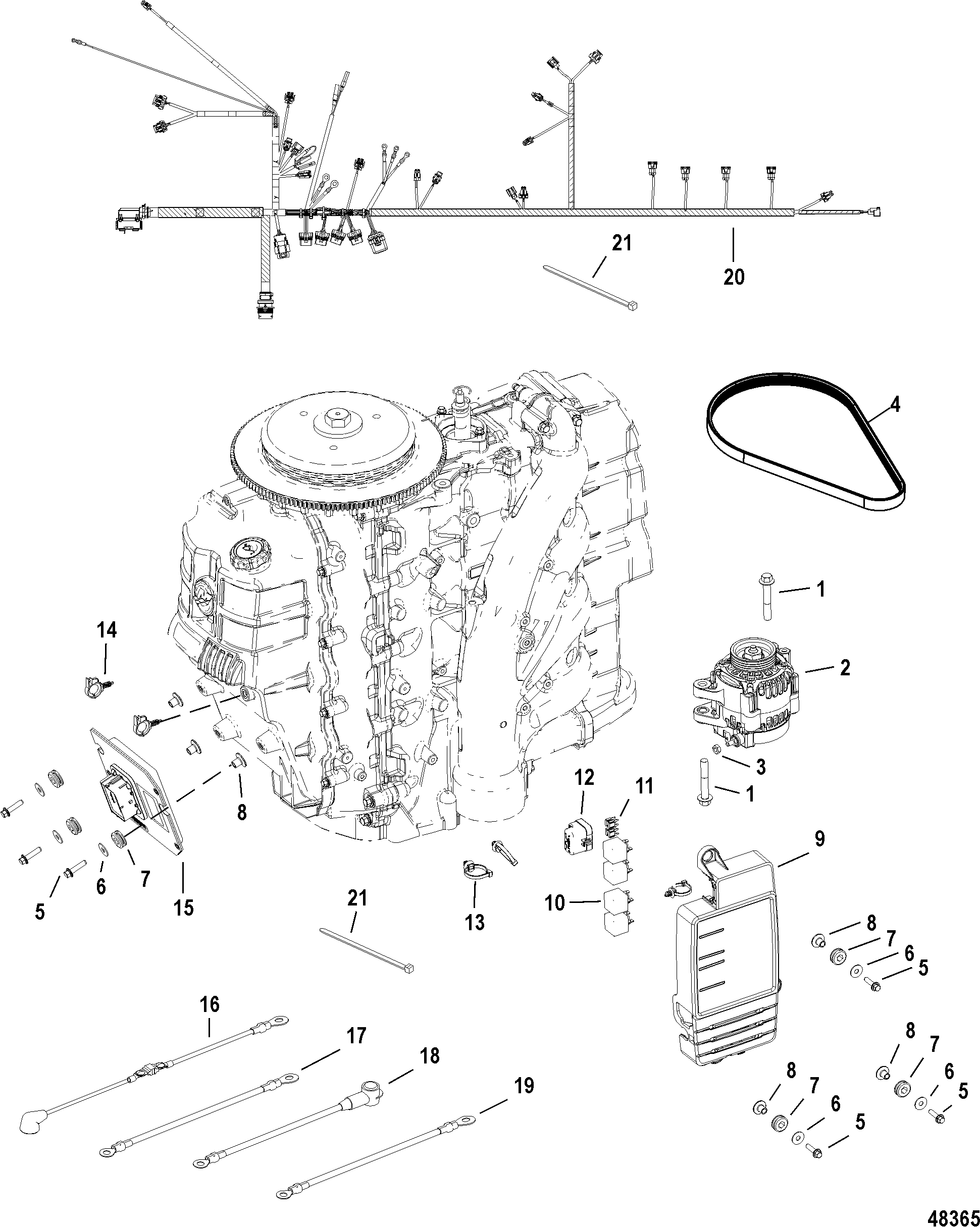 Electrical FOR MARINER / MERCURY 150 4-STROKE