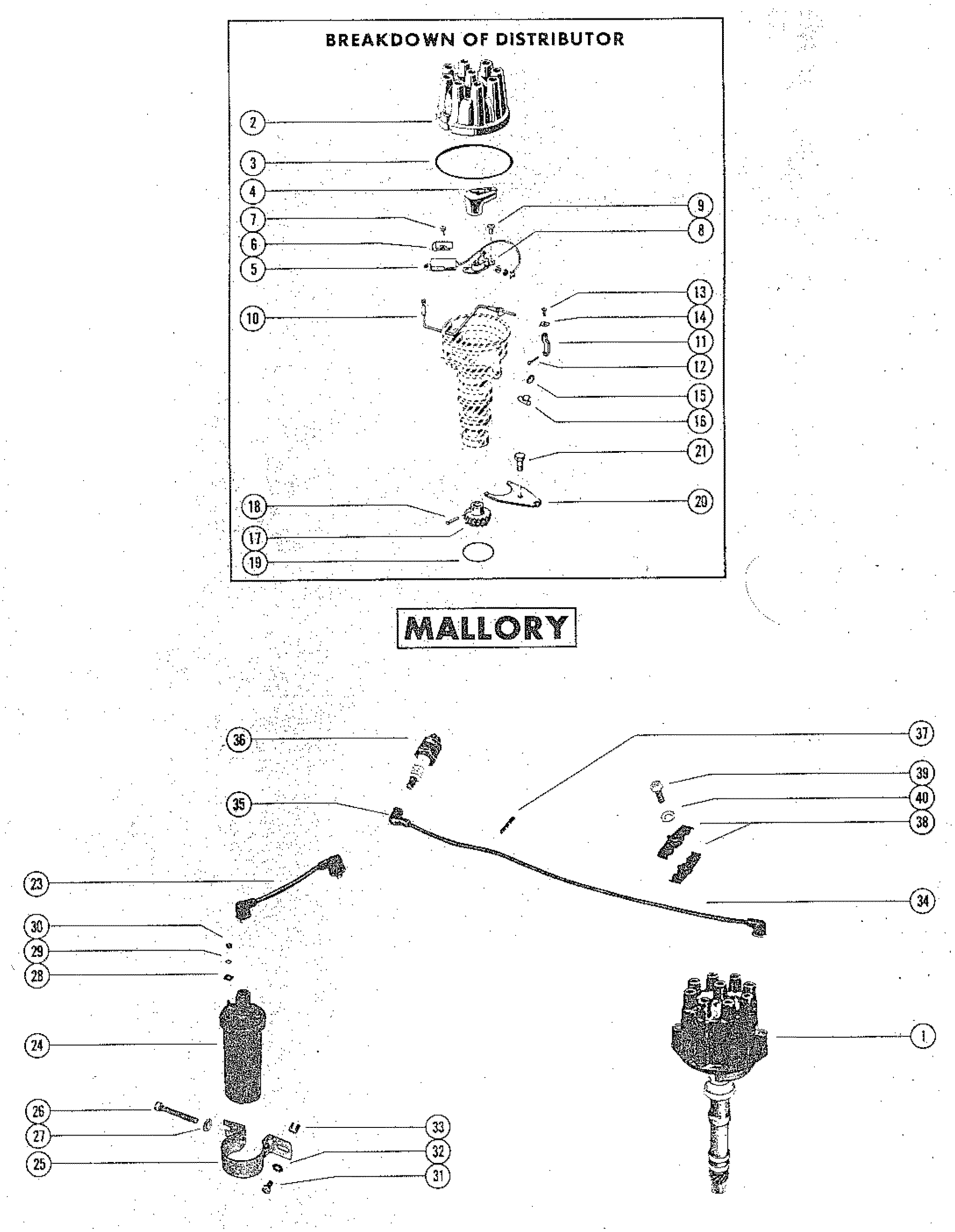 Coil Wiring Diagram 1974 Mercruiser 888 302