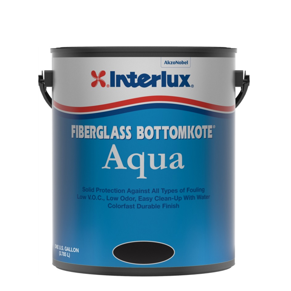 Interlux Fiberglass Bottomkote Aqua Gallon