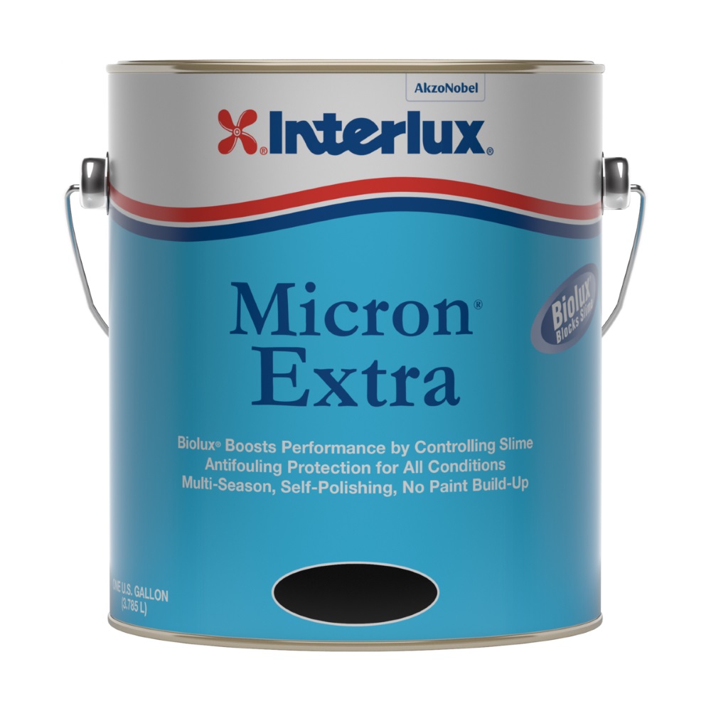 Interlux Micron Extra with Biolux Antifouling Ablative Bottom Paint