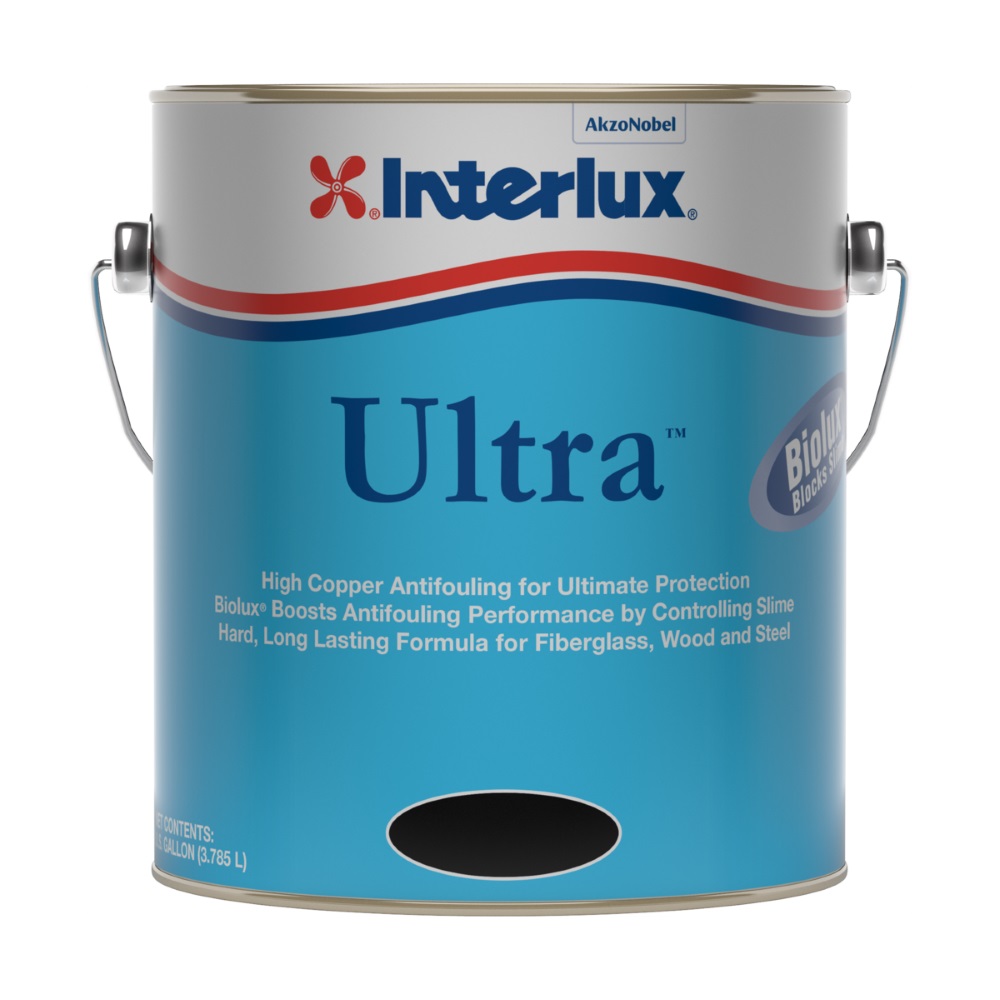 Interlux Ultra with Biolux High Copper Antifouling Paint