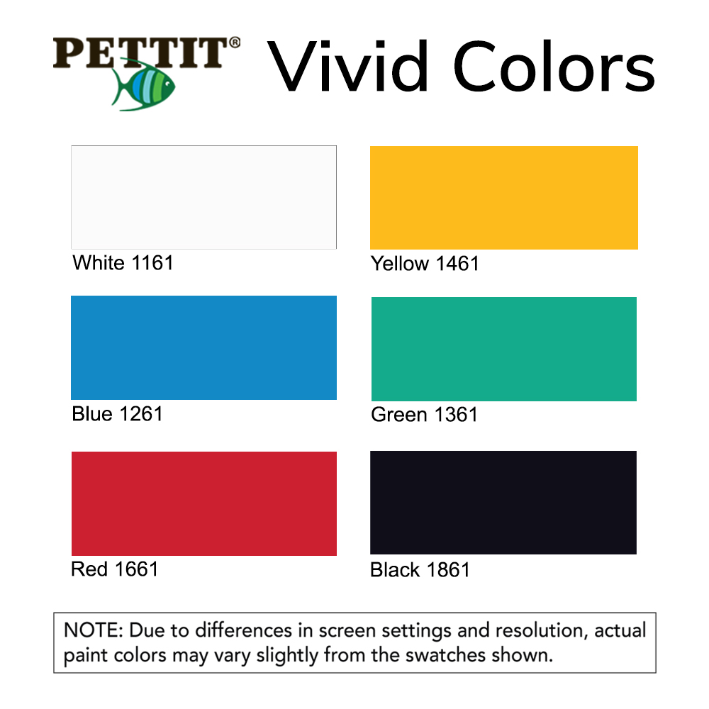 Pettit ViViD Color Chart