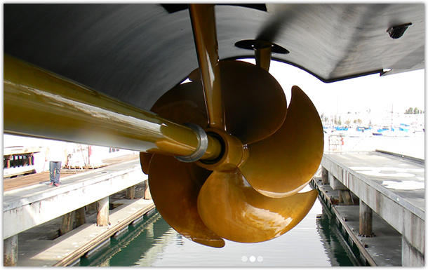 Propspeed applied to a propeller
