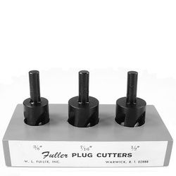 Wood Plug Cutter 3 Plug Set