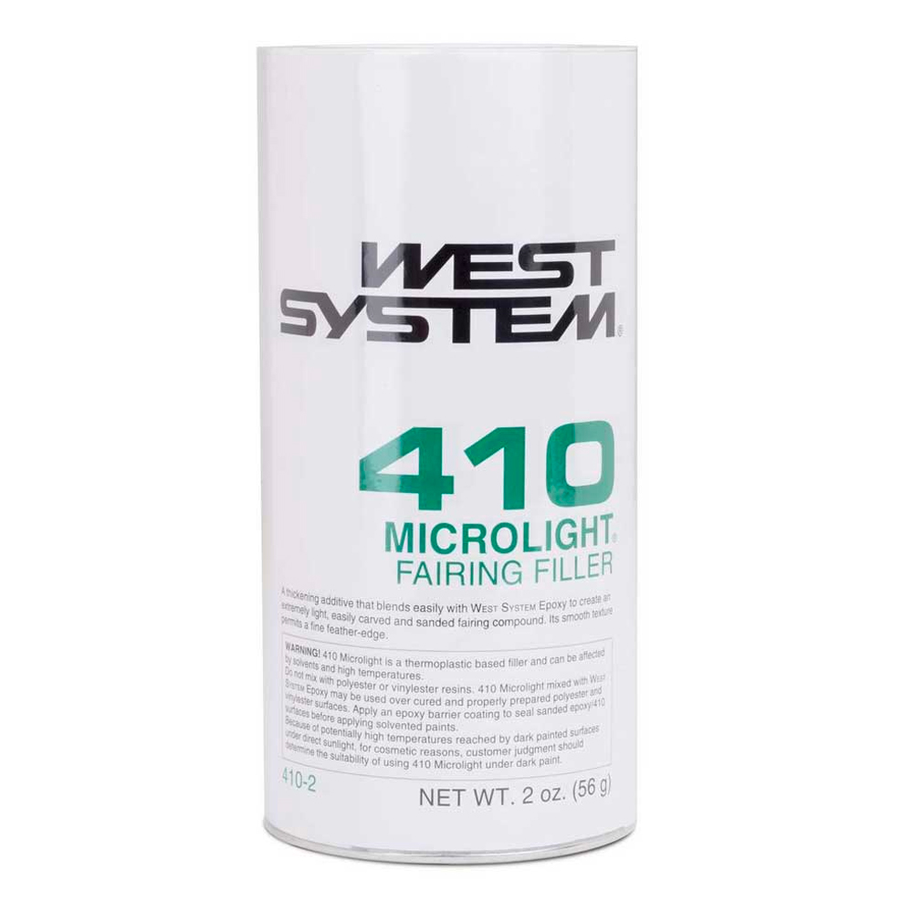 West System 410 Microlight Filler, fairing compound