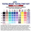 TotalBoat TotalTint Universal Pigments Kit Color Chart and Shade Card