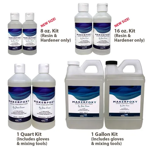 Liquid Art™ Clear Epoxy Resin Coating For Canvas & Wood Art - 2 Gallon - View #10