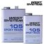 WEST System Epoxy Resin, 105 fiberglass resin