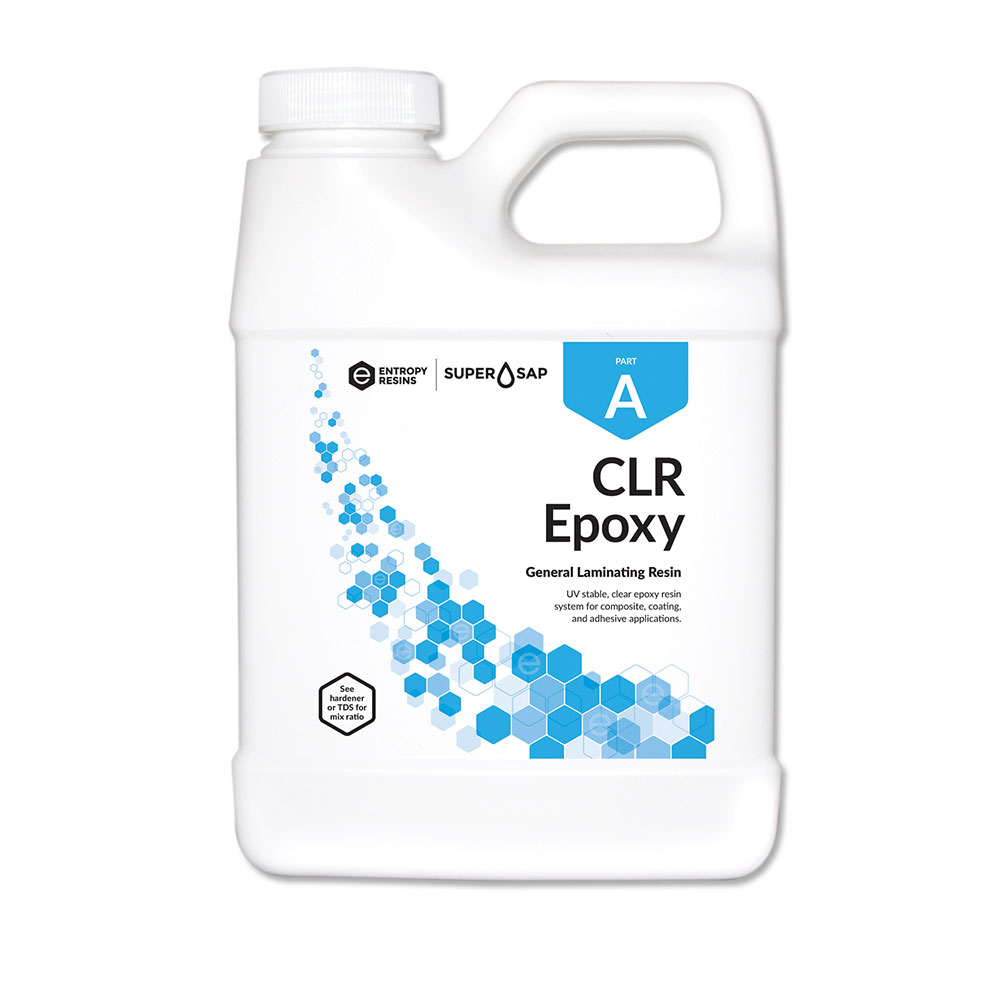 Entropy Clear Laminating Epoxy Resin, CLR
