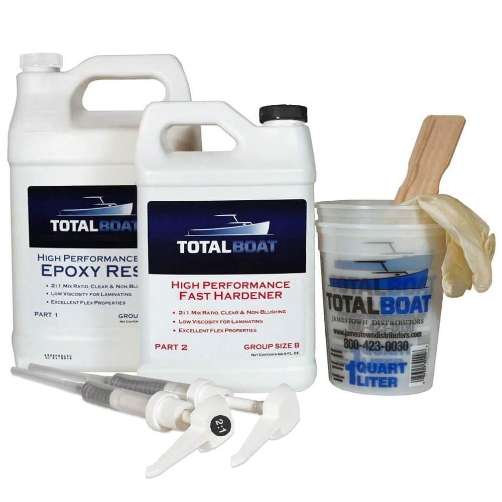 TotalBoat High Performance Epoxy Kits Group Size B Gallon Fast