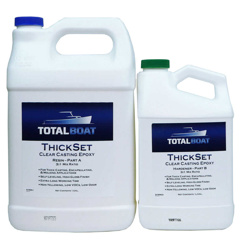 ThickSet Clear Casting Epoxy 1.3 Gallon Kit