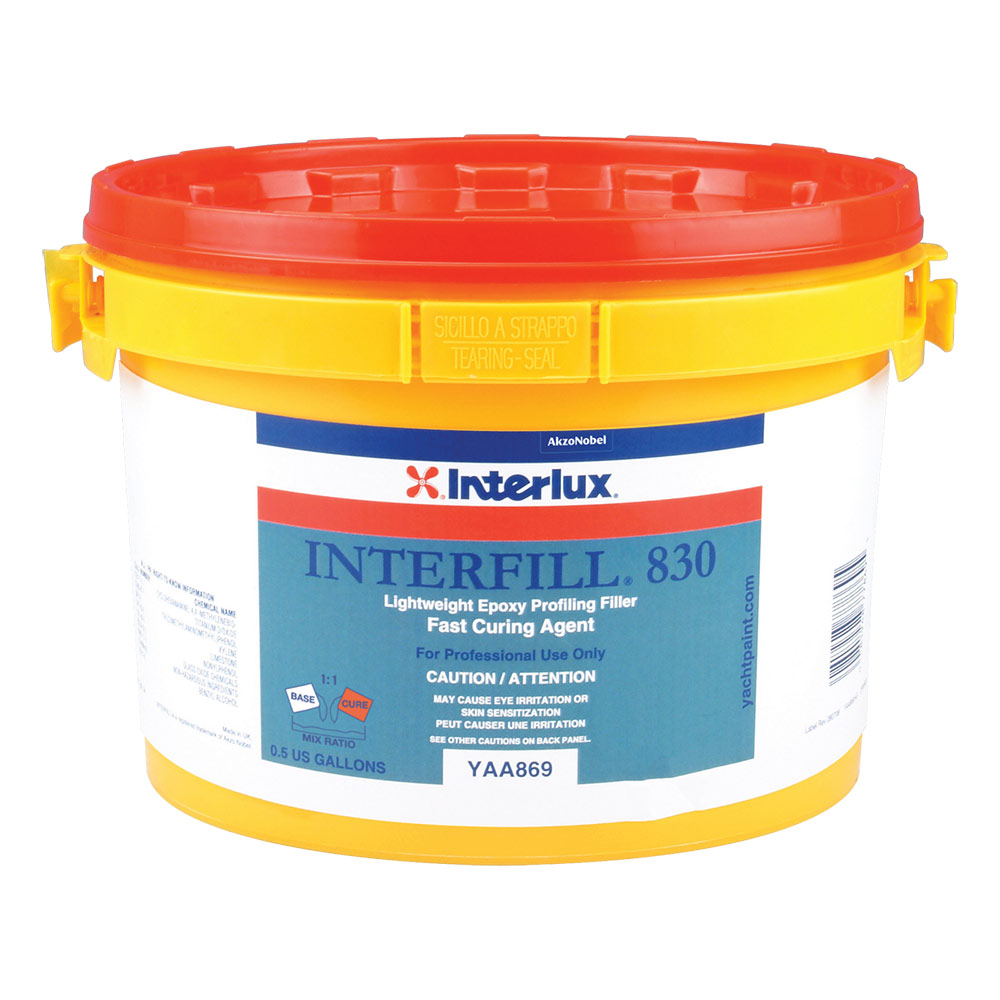 Interlux Interfill 830 Fast Cure Epoxy Profiling Filler Fast Curing Agent.