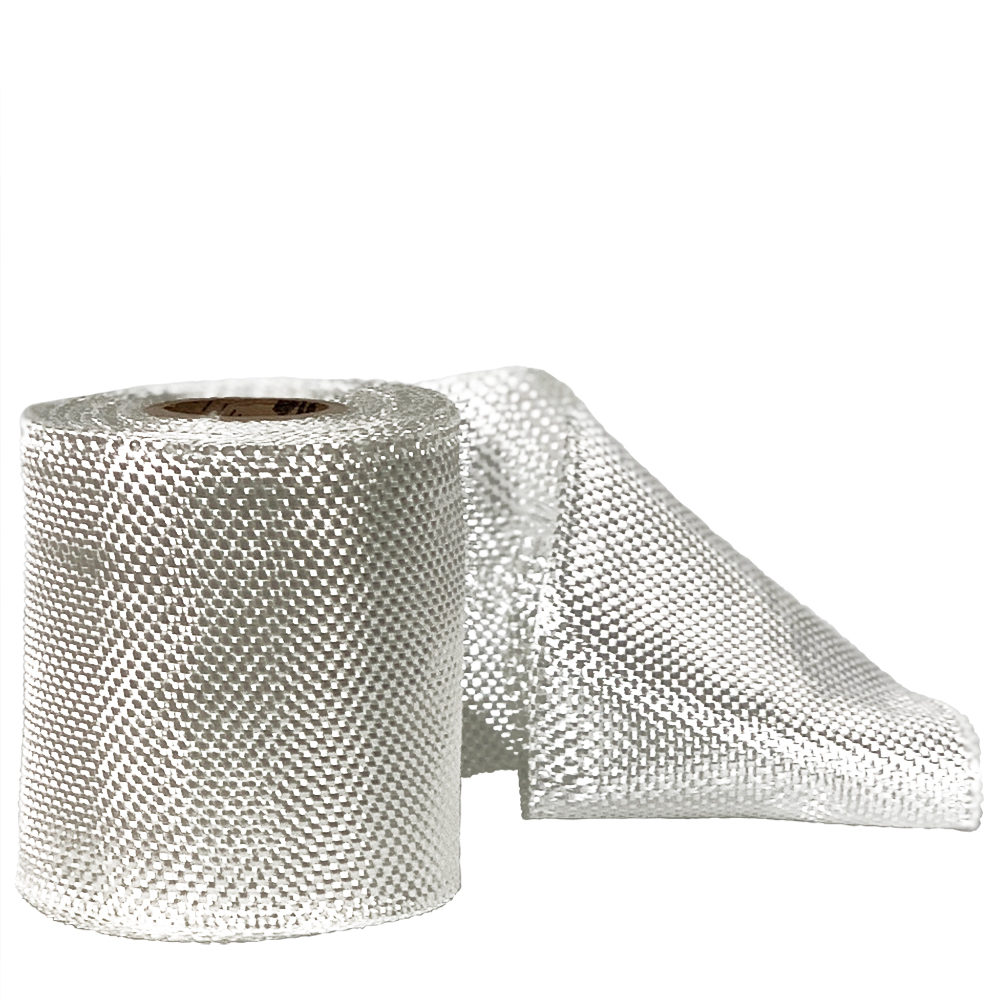 2 Roll  Plain Weave Fiberglass Cloth Tape E-Glass wide 25mm  Fiber 