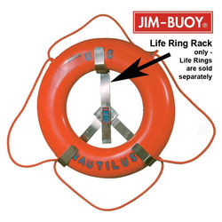 Cal-June Stainless Steel Life Ring Racks