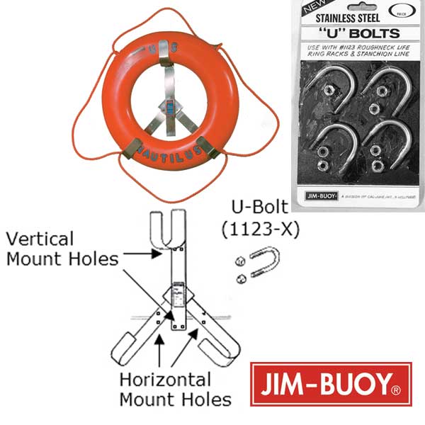 Jim Buoy Life Ring Racks