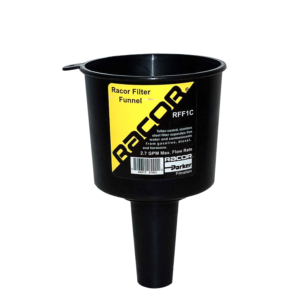 Gas Oil Water Fuel Funnel 14in Black FREE SHIPPING 