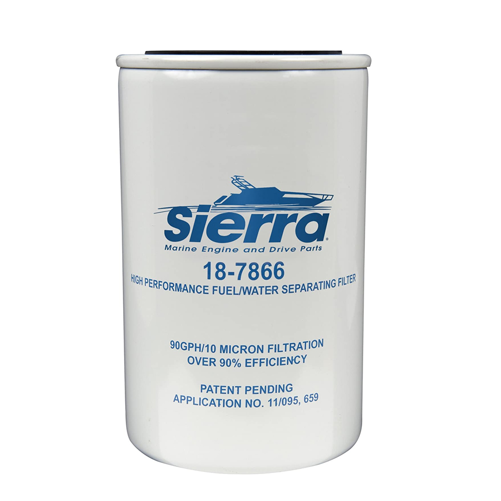 Sierra Gasoline Fuel Water Separator Spin-On Filter Elements